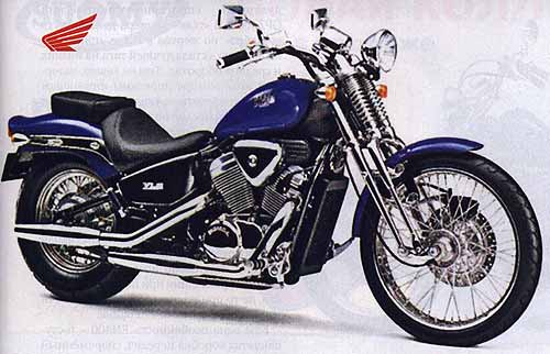 Чопперята. Чопперы и круизеры с объемом двигателя 400 см3. HONDA Steed 400.